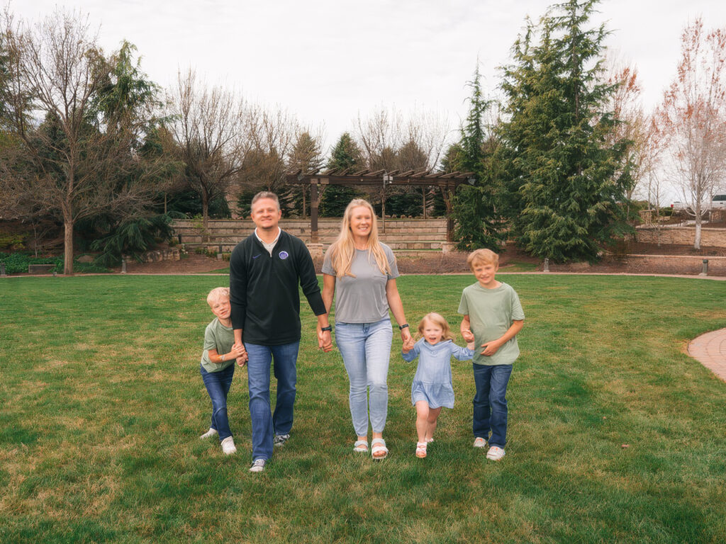 Dr Pottenger With Her Family
