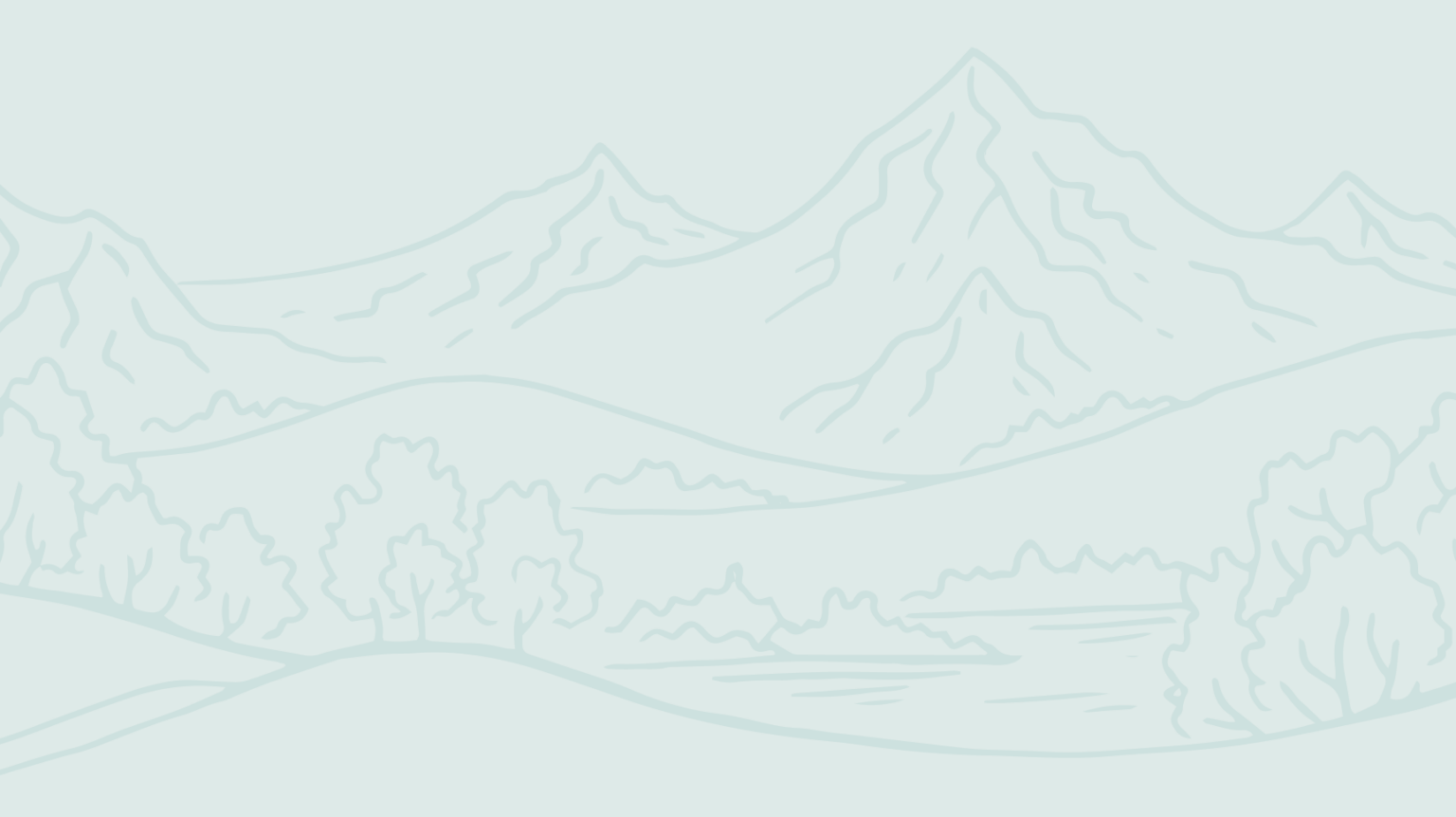 Mountainous Background Illustration