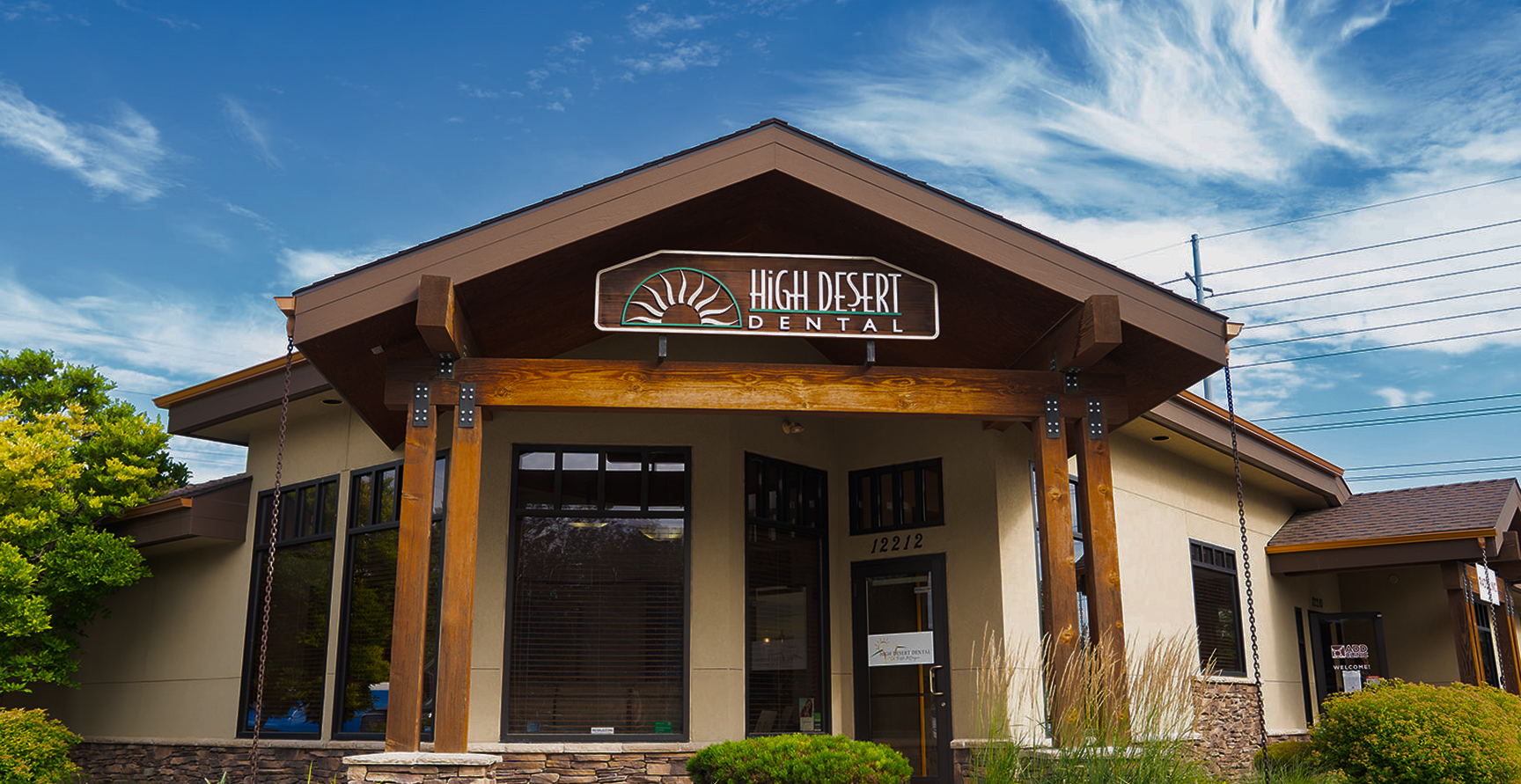Outside Looking At The Front Of The High Desert Dental Office